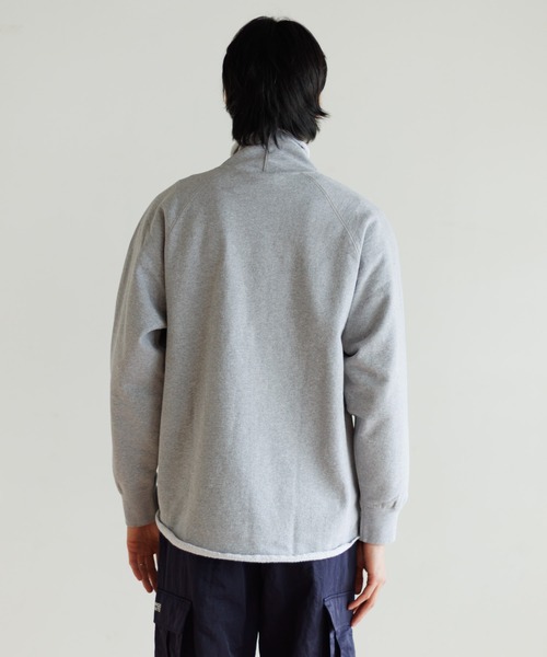 WALLA WALLA SPORT(ワラワラスポーツ)の「WALLA WALLA 13oz ROLL NECK TURTLE(スウェット・メンズ・インディゴブルー/ブラック/ヘザーグレー・S/M/L)」の21枚目の写真