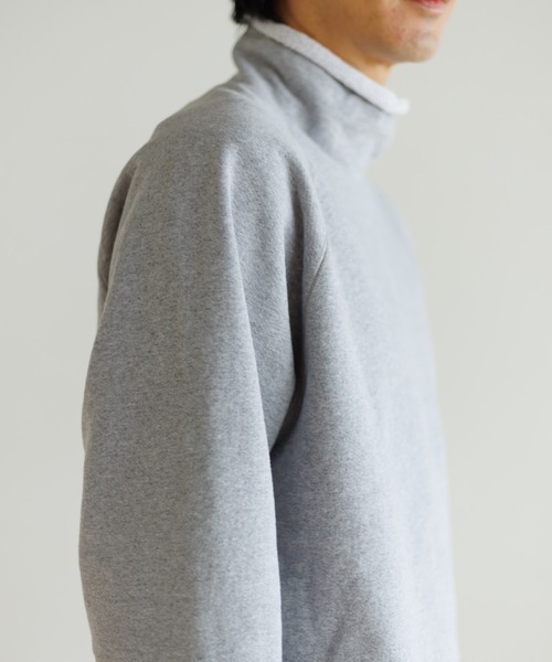 WALLA WALLA SPORT(ワラワラスポーツ)の「WALLA WALLA 13oz ROLL NECK TURTLE(スウェット・メンズ・インディゴブルー/ブラック/ヘザーグレー・S/M/L)」の22枚目の写真