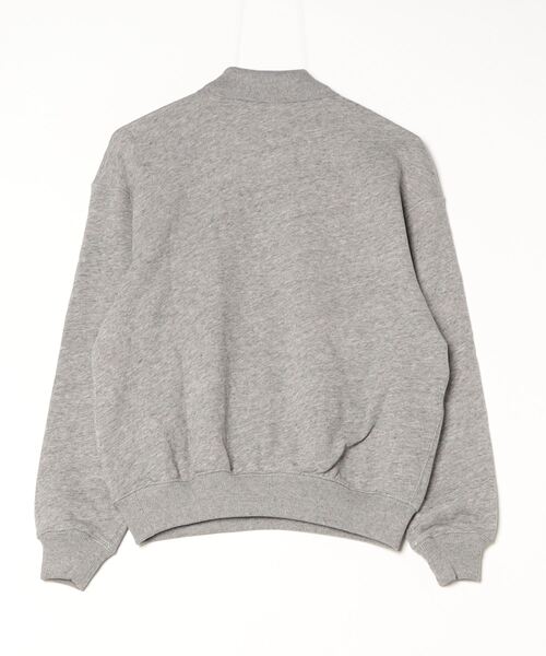 POLO RALPH LAUREN（ポロ ラルフ ローレン）の「ライトウェイト フリース ロングスリーブ ポロ（ポロシャツ・レディース・グレー系・L/M/S/XL/XS）」の7枚目の写真