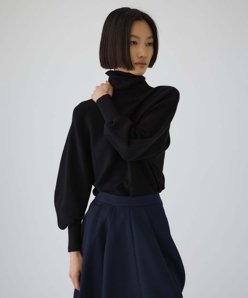 RIM.ARK(リムアーク)の「【RIM.ARK/リムアーク】Dolman wide washable knit/ドルマンワイドウォッシャブルニット(ニット/セーター・レディース・グレー/ブラック/ライトブルー・36)」の17枚目の写真