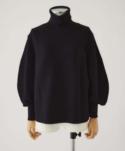 RIM.ARK(リムアーク)の「【RIM.ARK/リムアーク】Dolman wide washable knit/ドルマンワイドウォッシャブルニット(ニット/セーター・レディース・グレー/ブラック/ライトブルー・36)」の19枚目の写真
