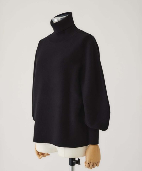 RIM.ARK(リムアーク)の「【RIM.ARK/リムアーク】Dolman wide washable knit/ドルマンワイドウォッシャブルニット(ニット/セーター・レディース・グレー/ブラック/ライトブルー・36)」の20枚目の写真