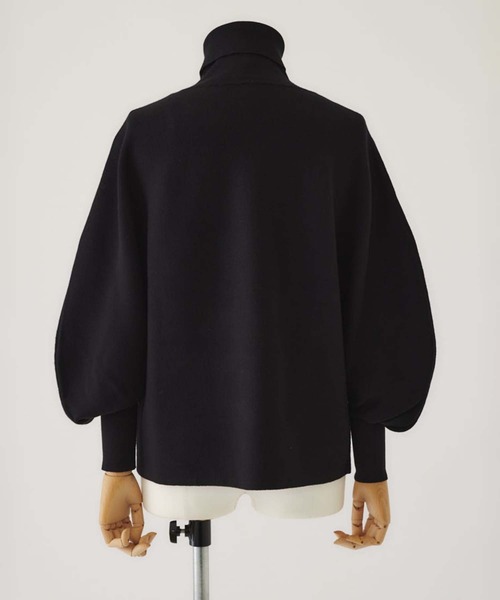 RIM.ARK(リムアーク)の「【RIM.ARK/リムアーク】Dolman wide washable knit/ドルマンワイドウォッシャブルニット(ニット/セーター・レディース・グレー/ブラック/ライトブルー・36)」の22枚目の写真