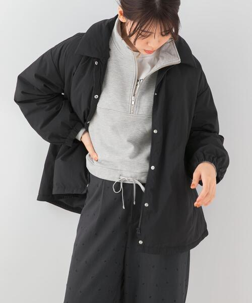 F by ROSSO（エフバイロッソ）の「F by ROSSO　撥水ライトダウンジャケット（ダウンジャケット/コート・レディース・ブラック/ベージュ系その他・FREE）」の16枚目の写真