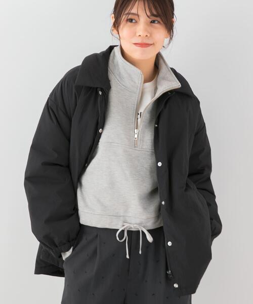 F by ROSSO（エフバイロッソ）の「F by ROSSO　撥水ライトダウンジャケット（ダウンジャケット/コート・レディース・ブラック/ベージュ系その他・FREE）」の17枚目の写真