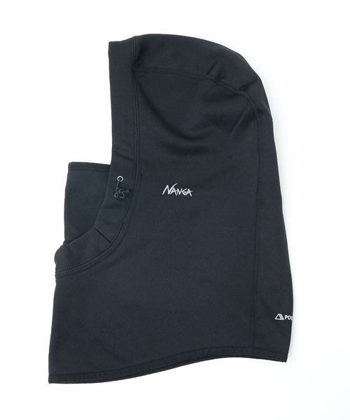 NANGA(ナンガ)の「【NANGA / ナンガ】Polartec Power Stretch Balaclava / ポーラテック パワーストレッチ バラクラバ(NA2443-3B402)(キャップ・メンズ・ブラック/グレー・フリー)」の5枚目の写真