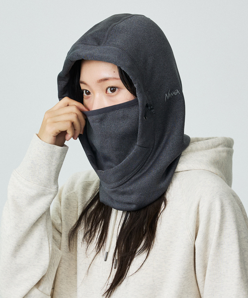NANGA(ナンガ)の「【NANGA / ナンガ】Polartec Power Stretch Balaclava / ポーラテック パワーストレッチ バラクラバ(NA2443-3B402)(キャップ・メンズ・ブラック/グレー・フリー)」の10枚目の写真