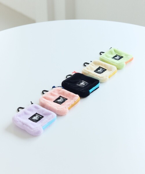COBMASTER(コブマスター)の「Cobmaster/コブマスター 別注Fluffy L zip wallet フラッフィー Lジップ ウォレット(財布・レディース・ブラック/グリーン/ピンク/ラベンダー/ベージュ・ONE SIZE)」の17枚目の写真