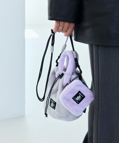 COBMASTER(コブマスター)の「Cobmaster/コブマスター 別注Fluffy L zip wallet フラッフィー Lジップ ウォレット(財布・レディース・ブラック/グリーン/ピンク/ラベンダー/ベージュ・ONE SIZE)」の19枚目の写真