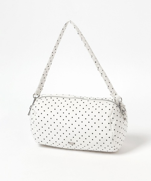 Heather(ヘザー)の「ドットボストンBAG 607266(ボストンバッグ・レディース・オフホワイト/ブラック・ONE SIZE)」の7枚目の写真