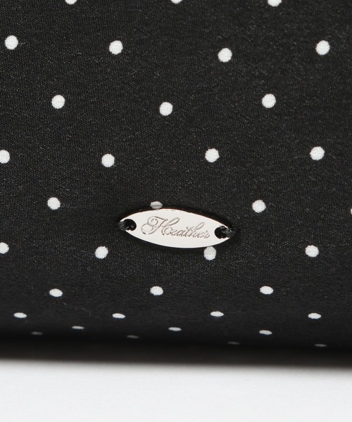 Heather(ヘザー)の「ドットボストンBAG 607266(ボストンバッグ・レディース・オフホワイト/ブラック・ONE SIZE)」の13枚目の写真