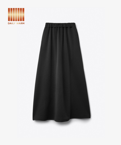 coca（coca）（コカ）の「【DAILY WARM】裏シャギーフレアスカート（スカート・レディース・ブラック/チャコール・L/S/M）」の13枚目の写真