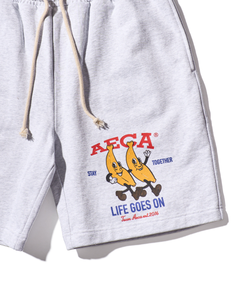 AECA(エイカ)の「STAY TOGETHER SWEAT SHORTS-LIGHT GREY(その他パンツ・レディース・その他・SMALL/MEDIUM/LARGE/X-LARGE)」の4枚目の写真