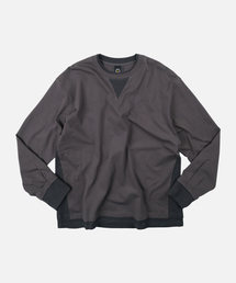 RN LONG SLEEVE TEE _ DARK GRAY