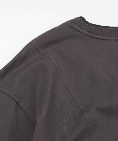 FRIZMWORKS(フリズムワークス)の「RN LONG SLEEVE TEE _ DARK GRAY(Tシャツ/カットソー・メンズ・その他・SMALL/MEDIUM/LARGE/X-LARGE)」の5枚目の写真