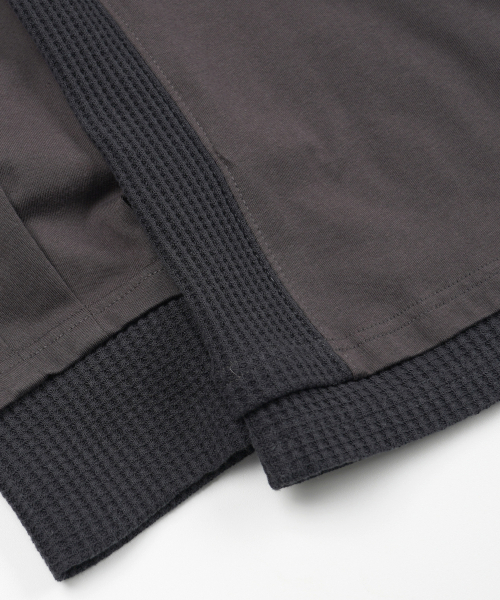 FRIZMWORKS(フリズムワークス)の「RN LONG SLEEVE TEE _ DARK GRAY(Tシャツ/カットソー・メンズ・その他・SMALL/MEDIUM/LARGE/X-LARGE)」の6枚目の写真