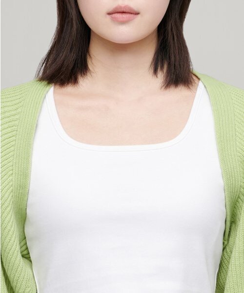 MUSINSA STANDARD WOMAN（ムシンサスタンダードウーマン）の「ウィメンズボレロカーディガン [ペイルグリーン]（カーディガン/ボレロ・レディース・その他・SMALL/MEDIUM）」の3枚目の写真
