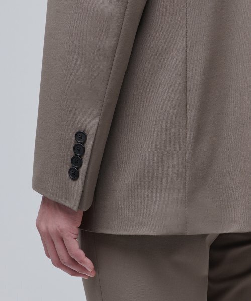 MUSINSA STANDARD(ムシンサスタンダード)の「リラックスベーシックウールブレザー【ダスティベージュ】(テーラードジャケット・メンズ・その他・MEDIUM/LARGE/X-LARGE/XX-LARGE)」の7枚目の写真
