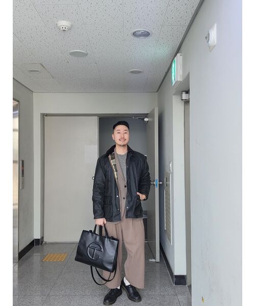 MUSINSA STANDARD(ムシンサスタンダード)の「リラックスベーシックウールブレザー【ダスティベージュ】(テーラードジャケット・メンズ・その他・MEDIUM/LARGE/X-LARGE/XX-LARGE)」の20枚目の写真
