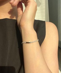 yu-ka（ユーカ）の「YU-KA:ラインストーンブレスレット line stone bracelet（ブレスレット）」