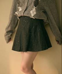 TITTY&CO. | ラメフレアミニスカート(スカート)