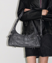 READY HOBO BAG - METAL GREY