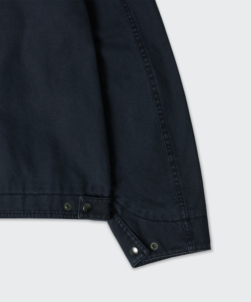 MUSINSA STANDARD（ムシンサスタンダード）の「ピグメントキャンバスワークジャケット[ネイビー]（その他アウター・メンズ・その他・MEDIUM/X-LARGE/LARGE）」の9枚目の写真