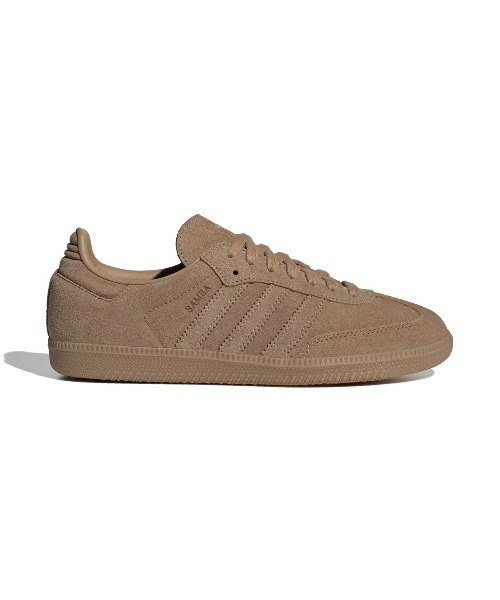 adidas(アディダス)の「アディダス 【adidas】- サンバ オージー 【SAMBA OG Cardboard/Sand Strata/Gold Metallic JR0889】(スニーカー・レディース・ブラウン・24.0cm/23.5cm/24.5cm/27.5cm/26.5cm/23.0cm/27.0cm)」の2枚目の写真