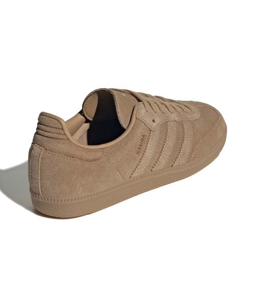 adidas(アディダス)の「アディダス 【adidas】- サンバ オージー 【SAMBA OG Cardboard/Sand Strata/Gold Metallic JR0889】(スニーカー・レディース・ブラウン・24.0cm/23.5cm/24.5cm/27.5cm/26.5cm/23.0cm/27.0cm)」の4枚目の写真