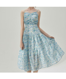 VIKINI VENDER（ビキニベンダー）の「Laebel Back Ribbon Long One Piece（ワンピース）」