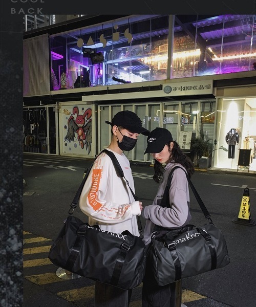 BACKYARD FAMILY(バックヤードファミリー)の「ボストンバッグ スポーツバッグ pmybostonbag18(ボストンバッグ・レディース・ピンク/レッド/パープル/シャンパン/シルバー/ブルー/ブラック・FREE)」の9枚目の写真