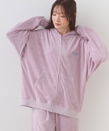 OMNES（オムネス）の「arbol パイルZIPパーカー（ルームウェア/パジャマ）」