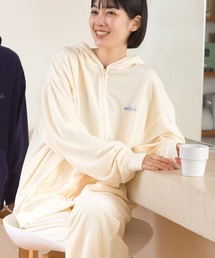 OMNES（オムネス）の「arbol パイルZIPパーカー（ルームウェア/パジャマ）」