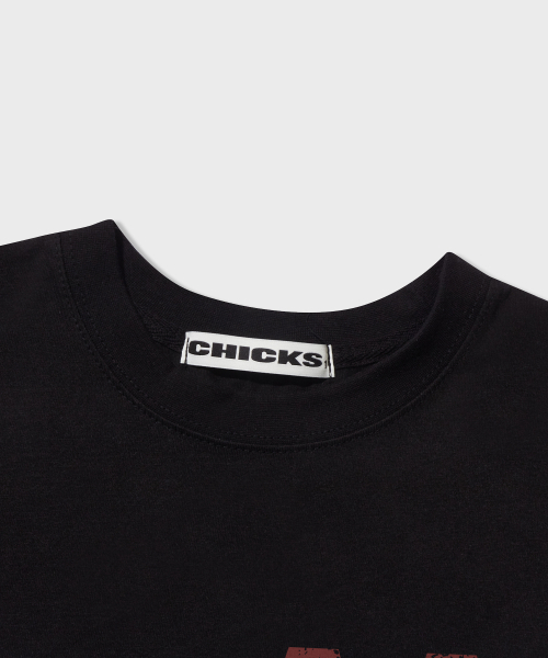 CHICKS（チックス）の「オールウェイズウィン 半袖Tシャツ ブラック（Tシャツ/カットソー・レディース・ブラック・FREE）」の4枚目の写真