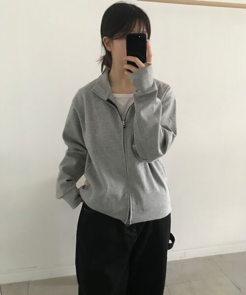 XERO（ゼロ）の「フルジップフィンガーホールスウェットシャツ [メランジグレー]（ナイロンジャケット・メンズ・その他・SMALL/MEDIUM/LARGE/X-LARGE）」の20枚目の写真