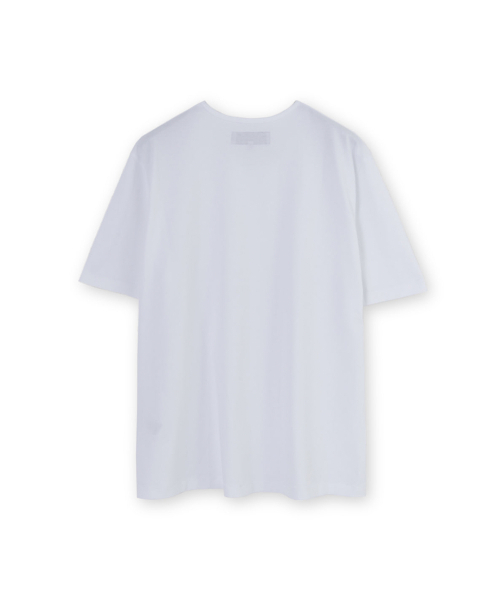 BROWNYARD(ブラウンヤード)の「UネックTシャツ、ホワイト(Tシャツ/カットソー・メンズ・その他・4/5/6)」の2枚目の写真
