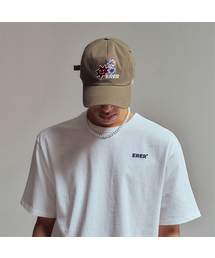 ERER（エルエル）の「(米国) スリースター ボールキャップ カーキ（キャップ）」