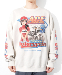 RG Ace Motors Vintage Washed Sweatshirt (Ecru)