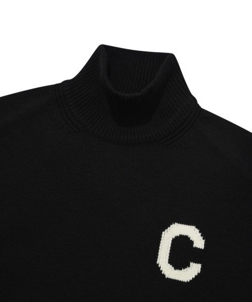 COVERNAT（カバーナット）の「Cロゴタートルネックニットブラック（ニット/セーター・レディース・その他・LARGE/X-LARGE/MEDIUM）」の3枚目の写真