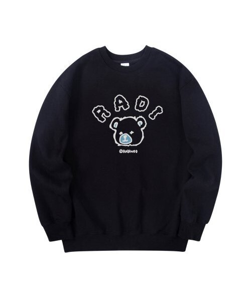 RADINEO(ラディネオ)の「ラディベアライン スウェット ブラック(スウェット・メンズ・その他・LARGE/MEDIUM/X-LARGE)」の1枚目の写真