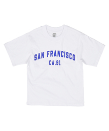 PAPERBOY（ペーパーボーイ）の「サンフランシスコ91 半袖Tシャツ-ホワイト（Tシャツ/カットソー）」
