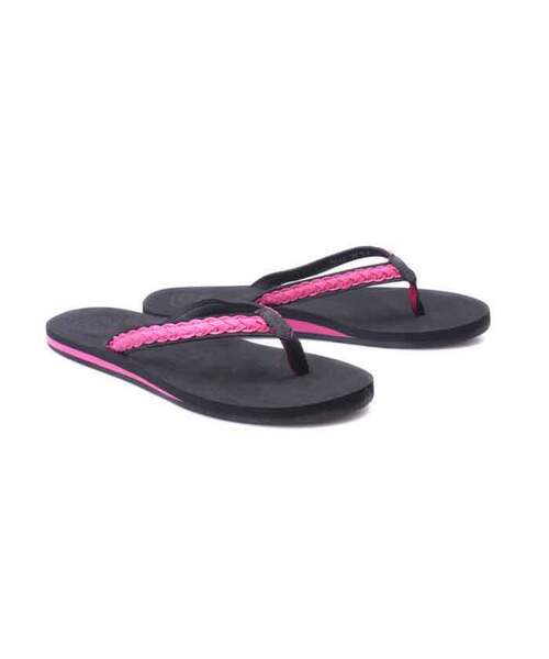 Chubasco(チュバスコ)の「LAGUNA FLIP-FLOP BLACK/PINK(サンダル・レディース・その他・22cm/23cm/25cm/26cm/27cm/28cm)」の1枚目の写真