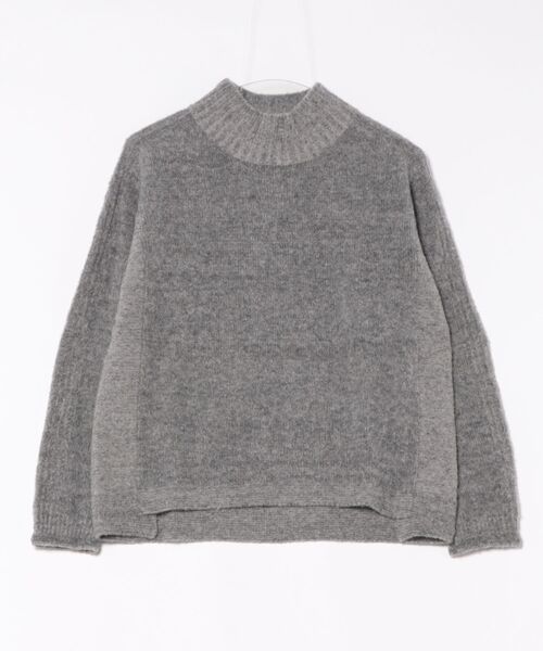 Plantation（プランテーション）の「ウールタム / ニットプルオーバー / (O)（ニット/セーター・レディース・ボルドー/グレー/ベージュ・M size）」の2枚目の写真