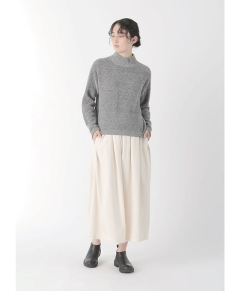Plantation（プランテーション）の「ウールタム / ニットプルオーバー / (O)（ニット/セーター・レディース・ボルドー/グレー/ベージュ・M size）」の16枚目の写真