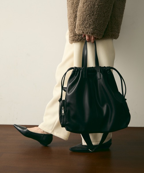 サイドポケット2WAYBAG（ショルダーバッグ）｜Trish（トリッシュ）の