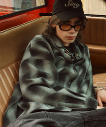 2113 STUDIO（イイルイルサムスタジオ）の「チェックシャツ ダークグリーン（シャツ/ブラウス）」