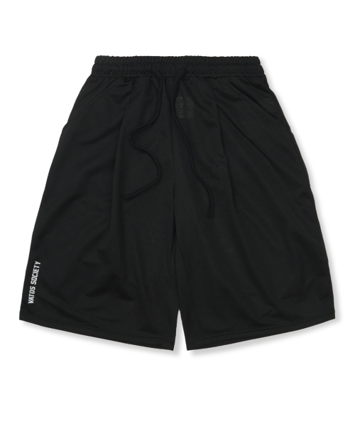 STIGMA(スティグマ)の「メッシュ ワイド バミューダパンツ ブラック(その他パンツ・メンズ・その他・MEDIUM/LARGE/X-LARGE)」の1枚目の写真