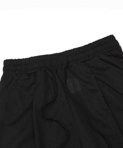 STIGMA(スティグマ)の「メッシュ ワイド バミューダパンツ ブラック(その他パンツ・メンズ・その他・MEDIUM/LARGE/X-LARGE)」の3枚目の写真