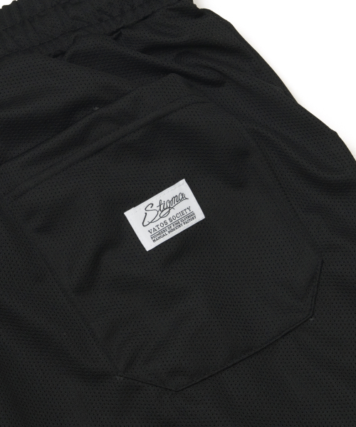 STIGMA(スティグマ)の「メッシュ ワイド バミューダパンツ ブラック(その他パンツ・メンズ・その他・MEDIUM/LARGE/X-LARGE)」の6枚目の写真