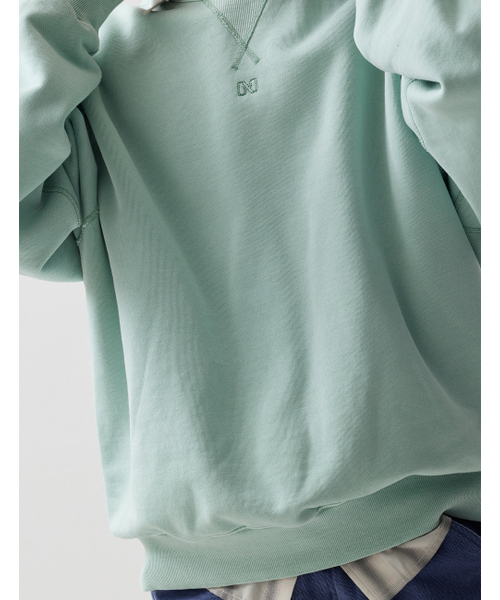 NAMERCLOTHING（ネイマークローディング）の「DYED SYMBOL LOGO SWEATSHIRTS MINT（スウェット・レディース・その他・MEDIUM/LARGE/X-LARGE）」の5枚目の写真